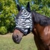 Tough 1 Zebra Mesh Fly Mask