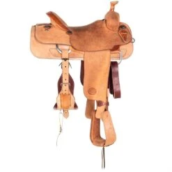 Nrs Competitors NRS Competitor's Series Natural Full Rough Out Team Roper Saddle -Saddle Gear Pro Sales 1411853 21