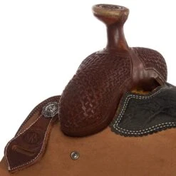 Nrs Competitors Heavy Oil 1/2 Breed Windmill Team Roping Saddle -Saddle Gear Pro Sales 1411890 6 20copy