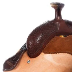 Nrs Competitors Heavy Oil 1/2 Breed Tapete Grande All Around Youth Saddle -Saddle Gear Pro Sales 1412093Y 3