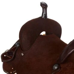 Nrs Competitors Chocolate Roughout Barrel Saddle -Saddle Gear Pro Sales 1412113 3