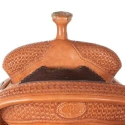 Nrs Competitors NRS 1/2 Breed Natural Windmill With Choc Bulhide Seat Team Roping Saddle 7 Nrs Competitors NRS 1/2 Breed Natural Windmill With Choc Bulhide Seat Team Roping Saddle -Saddle Gear Pro Sales 1412128 3