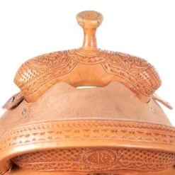 Nrs Competitors Natural 7/8 Breed Basket And Sunflower Team Roping Saddle -Saddle Gear Pro Sales 1412131 3