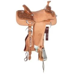 Nrs Competitors NRS 1/4 Breed Wyoming Flower Team Roping Saddle -Saddle Gear Pro Sales 1412135 2