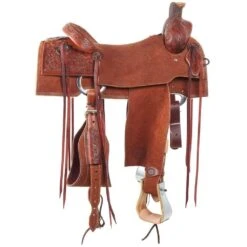 Nrs Competitors 1/4 Breed Chestnut Wyoming Flower Will James Ranch Roper -Saddle Gear Pro Sales 1412151 2