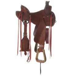 Nrs Competitors Roughout Chocolate Will James Real Wool Lining -Saddle Gear Pro Sales 1412157RW 3