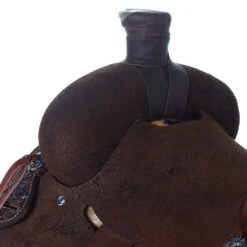 Nrs Competitors Roughout Chocolate Will James Real Wool Lining -Saddle Gear Pro Sales 1412157RW 4