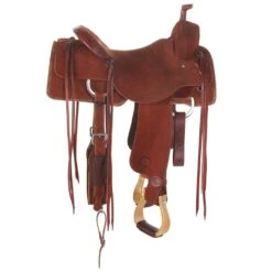 Nrs Competitors Competitor Series Full Roughout Chestnut Ranch Cutter -Saddle Gear Pro Sales 1412162 3