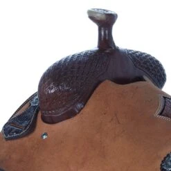 Nrs Competitors Competitor TwoTone 1/2 Breed Inlaid Seat Team Roper -Saddle Gear Pro Sales 1412170 4