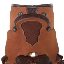 Nrs Competitors Competitor TwoTone 1/2 Breed Inlaid Seat Team Roper -Saddle Gear Pro Sales 1412170 5