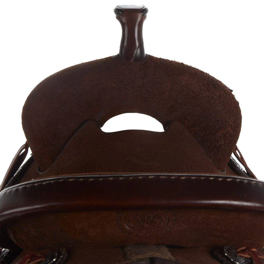 Nrs Competitors Chocolate Roughout Strip Down Ranch Cutter Saddle 3 Nrs Competitors Chocolate Roughout Strip Down Ranch Cutter Saddle - Image 3