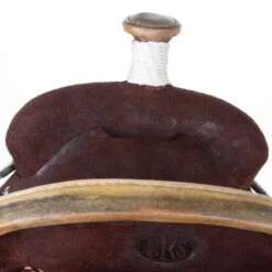 NRS Chocolate Roughout Team Roper -Saddle Gear Pro Sales 1413022 3