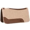 Diamond Wool Pad Company 1 In Contoured Cowboy Saddle Pad