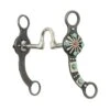 Cowboy Tack Southwest Collection Dark Grey Steel Starburst Bit