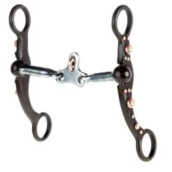 NRS Antique Brown Floating Spade Bit With Copper Dots