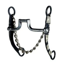 NRS Hinged Port Bit With German Silver Bars