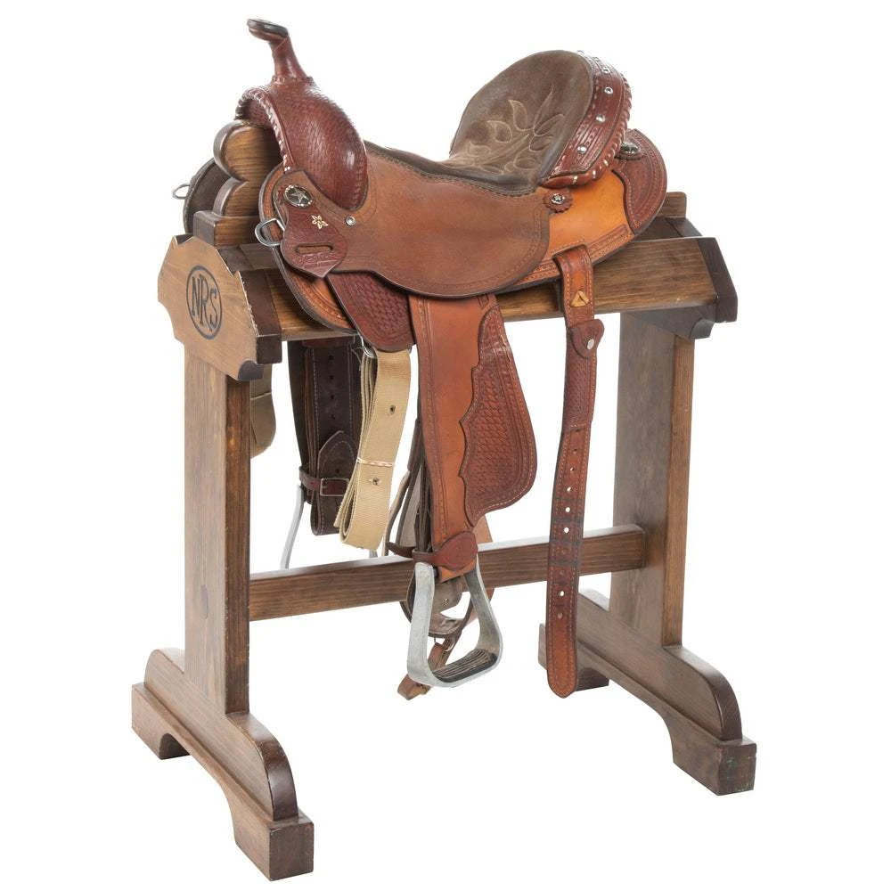 NRS Used 13.5in Double J Pozzi Pro Barrel Saddle 1 NRS Used 13.5in Double J Pozzi Pro Barrel Saddle