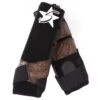5 Star Equine Products Supplies Inc. 5 Patriot Hind Splint Boots With Mocha Dallas Floral Pull Tabs