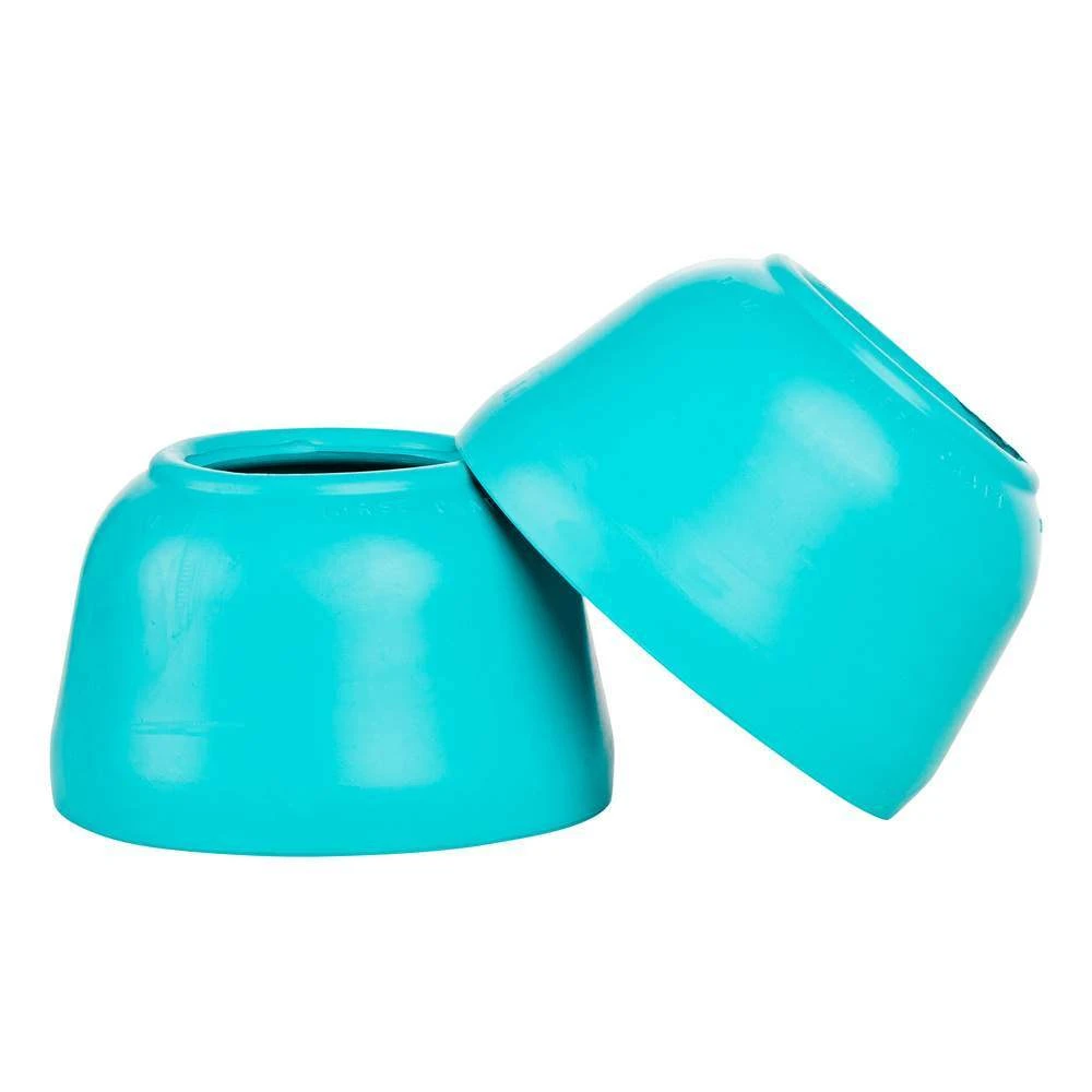 Horse-Craft Products Turquoise Premium Pull On Rubber Bell Boots 1 Pair 1 Horse-Craft Products Turquoise Premium Pull On Rubber Bell Boots 1 Pair