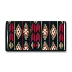 Mayatex Flying Eagle Red Wool Saddle Blanket
