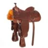 Martin Saddlery Martin Saddlery Weathered Antique Rust Suede Seat Team Roper