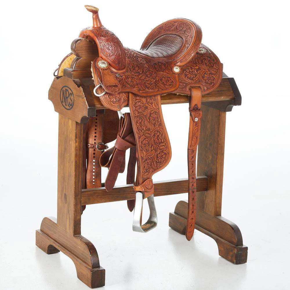 NRS Used 14in H Brand Barrel Racer 1 NRS Used 14in H Brand Barrel Racer