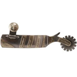 Cowpuncher Silver Engraved Spur