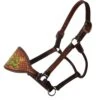 Professionals Choice Professional ' S Cactus Leather Bronc Halter