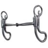 Professionals Choice Smooth Snaffle Teardrop Shank Bit