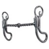 Professionals Choice Twisted Wire Snaffle Teardrop Shank Bit