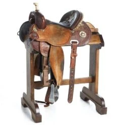 NRS Used 14in Circle Y Barrel Saddle