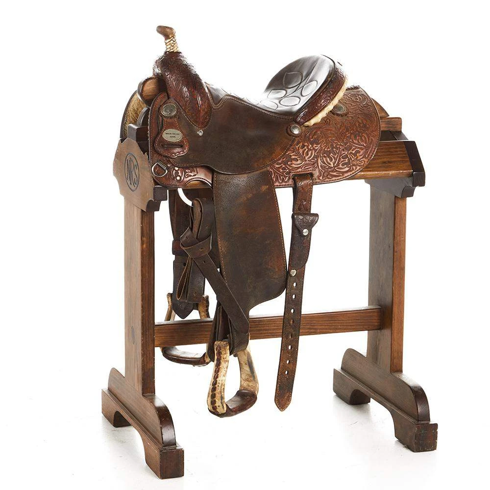 NRS Used 13in Ammerman Barrel Saddle 1 NRS Used 13in Ammerman Barrel Saddle