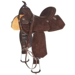 Tomahawk Chocolate Roughout 13 1/2 Inch Lightweight Barrel Saddle
