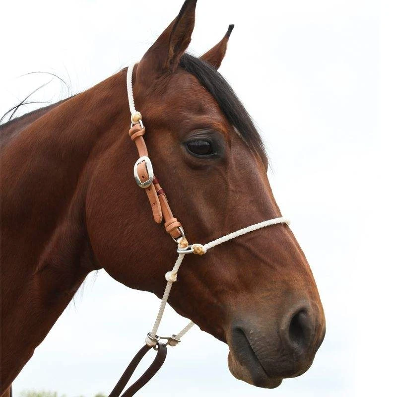 Martin Saddlery Rope Nose Adjustable Headsetter 1 Martin Saddlery Rope Nose Adjustable Headsetter