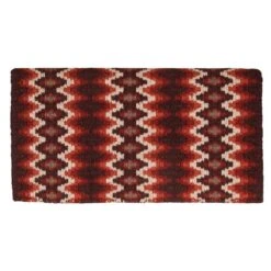 Mustang Mohair Woven 36in. X 34in. Saddle Blanket -Saddle Gear Pro Sales 173044 467952