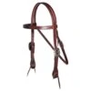 Professionals Choice Ranchhand 3/4in. Brow Band Headstall W/Feather Buckles