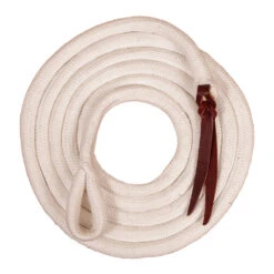 Mustang Pima Cotton Cowboy Lead W/Leather Popper -Saddle Gear Pro Sales 197015 583622