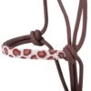 Cashel Company Brown Cheetah Beaded Nose Rope Halter/Lead