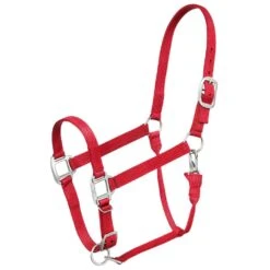 Tough-1 Premium Nylon Halter With Snap -Saddle Gear Pro Sales 198575 589275