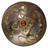 Cowpuncher 1 /2in. Floral Engraved Concho