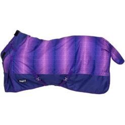 Tough 1 1 Chevron 1200D Turnout Blanket With Snuggit Neck 27 Tough 1 1 Chevron 1200D Turnout Blanket With Snuggit Neck -Saddle Gear Pro Sales 204365 619045