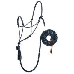 Weaver Leather Silvertip No.95 Halter With 12ft Lead -Saddle Gear Pro Sales 213338 658123