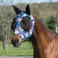 Weaver Leather Lycra Fly Mask -Saddle Gear Pro Sales 213354 711919