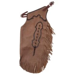 NRS Adult Two-Tone Leather Chinks -Saddle Gear Pro Sales 224169 710632