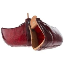 NRS 3in. Colored Rawhide Flat Leather Bottom Tapaderos With Latigo Lacing -Saddle Gear Pro Sales 229661 729360