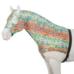 Tough 1 Patterned Mane Stay Hood W/Zipper -Saddle Gear Pro Sales 231290 734762