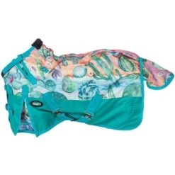 Tough 1 Cactus 1200D Mini Horse Turnout Blanket With Snuggit Neck -Saddle Gear Pro Sales 234766 755915