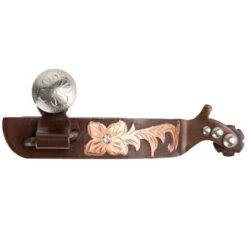 Partrade Trading Corporation Women's Antique Copper Crystal Spurs