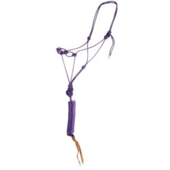 Mustang Infinity Knot Horse Rope Halter With 12 Foot Lead Rope -Saddle Gear Pro Sales 243335 795461