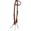 Cowperson Tack Day Worker Double Buckle 5/8in. Slide Ear Headstall